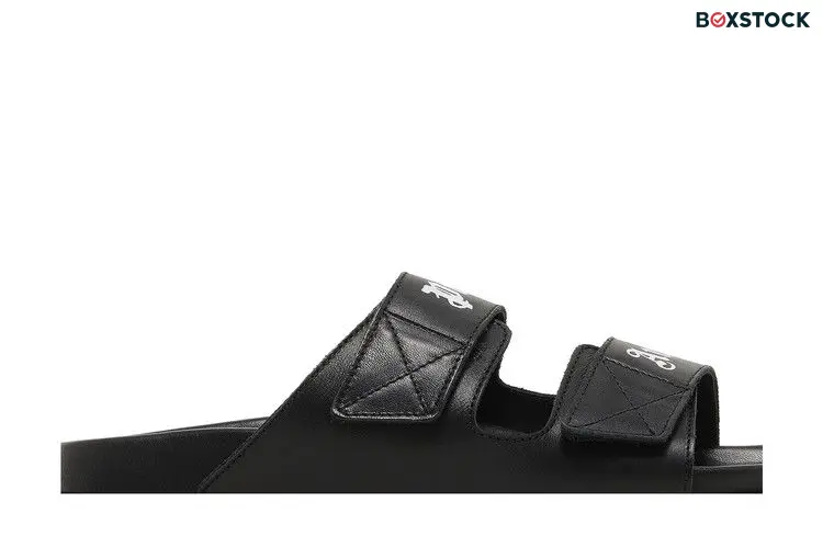 Palm Angels Logo Print Sandal 'Black'