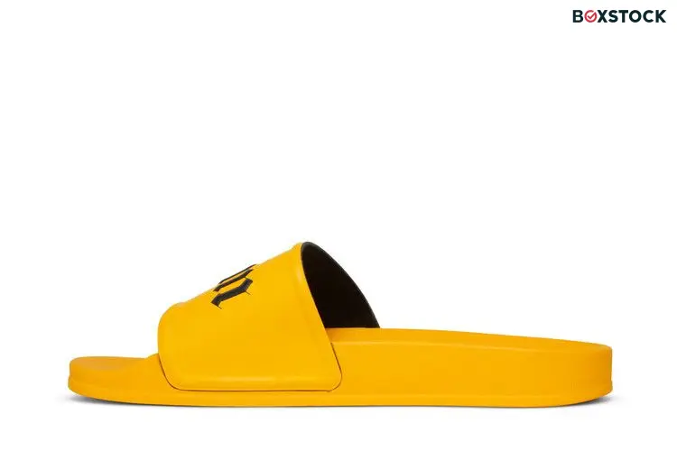 Palm Angels Logo Slide 'Yellow Black'