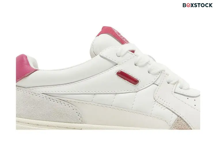 Palm Angels Wmns Palm University Low 'White Fuchsia'