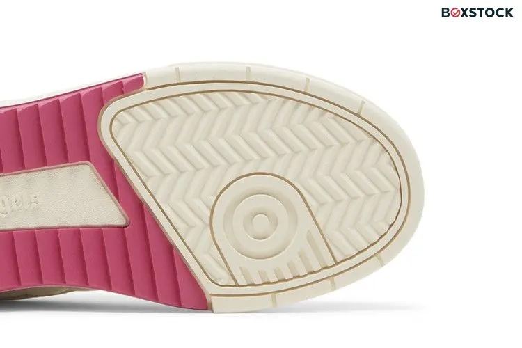 Palm Angels Wmns Palm University Low 'White Fuchsia'