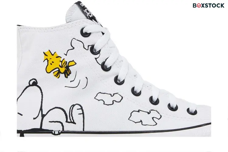 Converse Peanuts x Chuck Taylor All Star High 'Snoopy and Woodstock' White