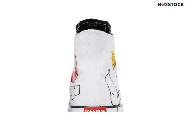 Converse Peanuts x Chuck Taylor All Star High 'Snoopy and Woodstock' White