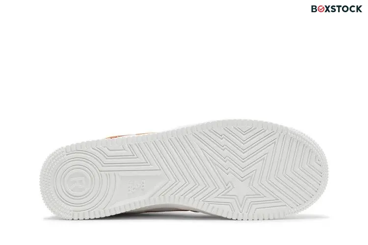 BAPE Heron Preston x Bapesta 'ABC Camo - Orange'