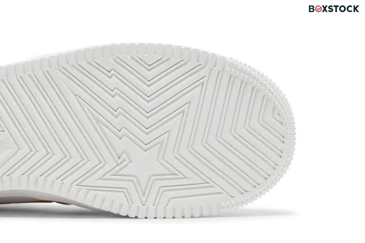 BAPE Heron Preston x Bapesta 'ABC Camo - Orange'