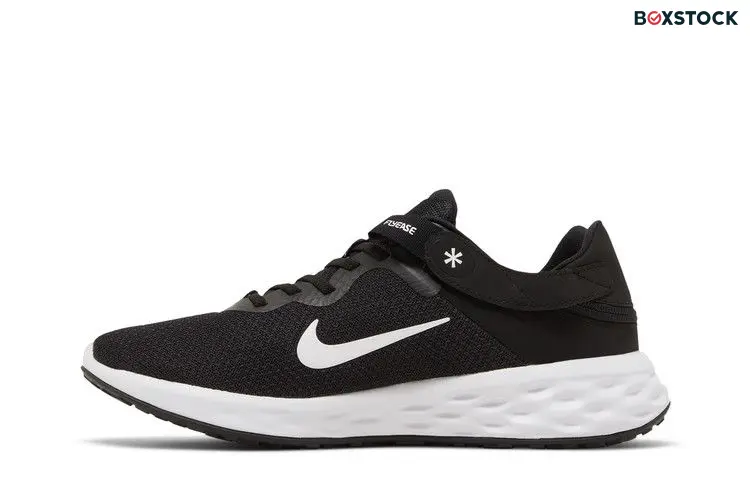 Nike Revolution 6 FlyEase Next Nature 'Black White'