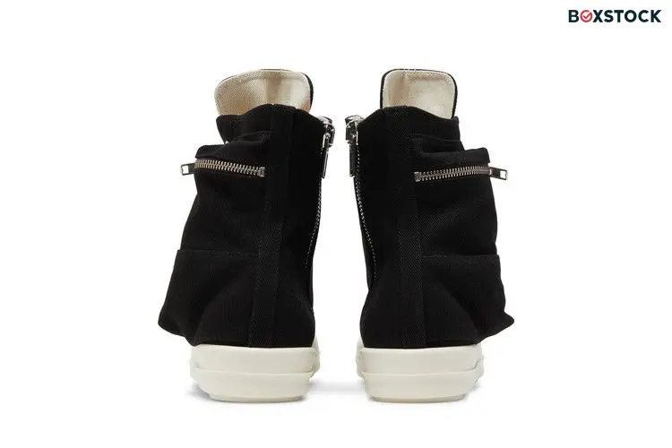 Rick Owens DRKSHDW Strobe Cotton Denim Cargo High 'Black Milk'
