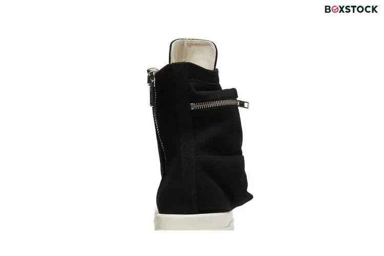 Rick Owens DRKSHDW Strobe Cotton Denim Cargo High 'Black Milk'