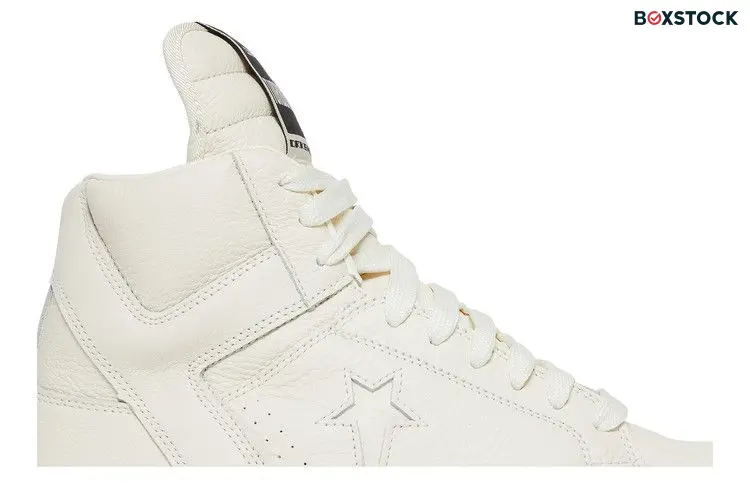 Converse Rick Owens x DRKSHDW TURBOWPN Mid 'Egret' White