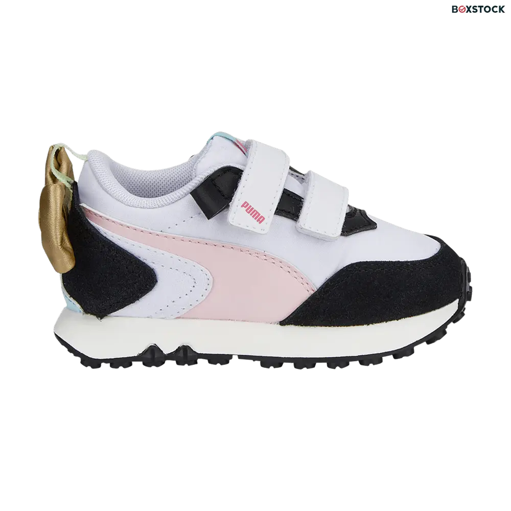 Puma Rider FV Little Kid 'Bow' White