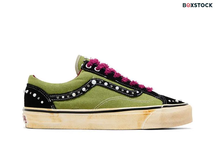 Vans SATOSHI NAKAMOTO x Old Skool 36 'Pearlized Army' Green
