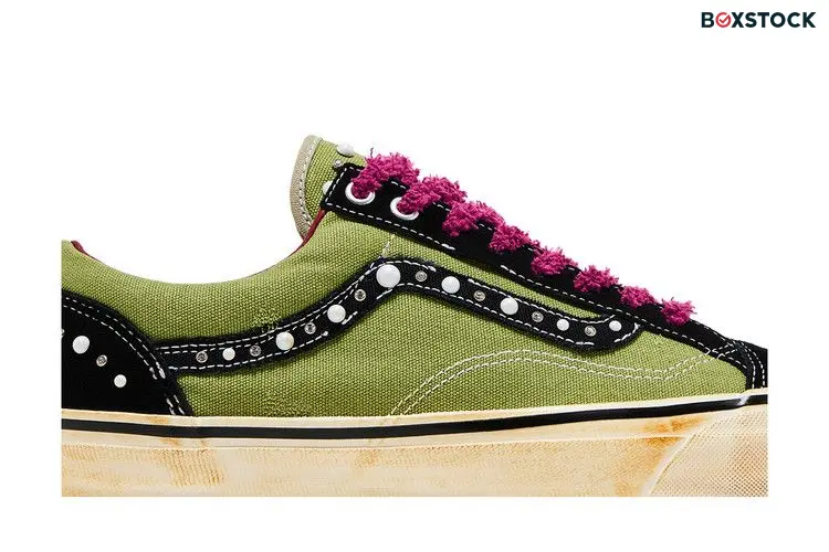 Vans SATOSHI NAKAMOTO x Old Skool 36 'Pearlized Army' Green