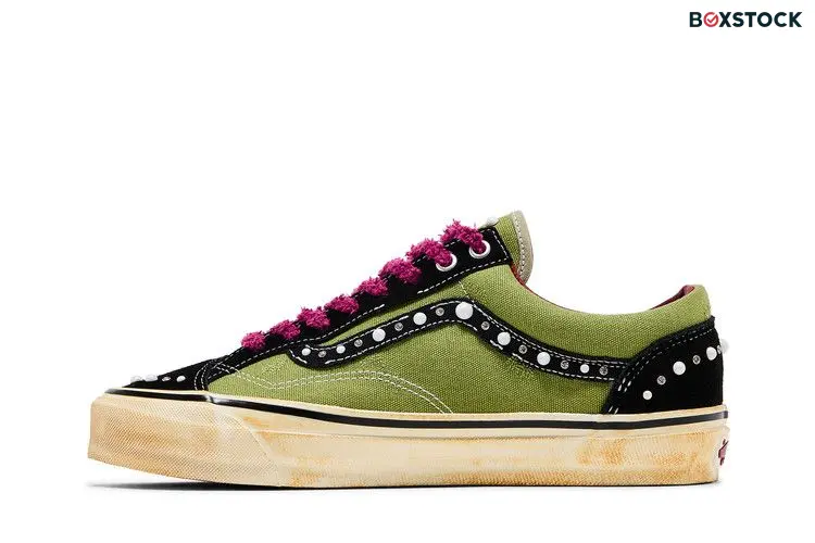 Vans SATOSHI NAKAMOTO x Old Skool 36 'Pearlized Army' Green