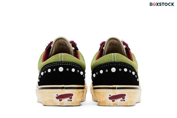 Vans SATOSHI NAKAMOTO x Old Skool 36 'Pearlized Army' Green