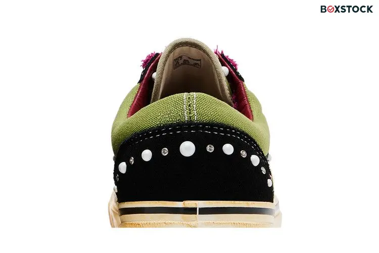 Vans SATOSHI NAKAMOTO x Old Skool 36 'Pearlized Army' Green