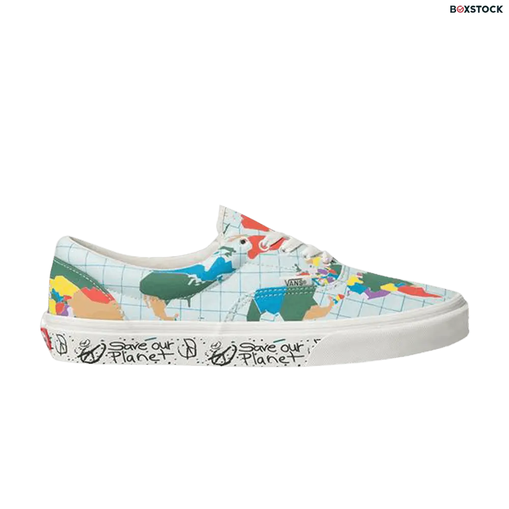 vans Vans Save Our Planet x Era 'World Map' White