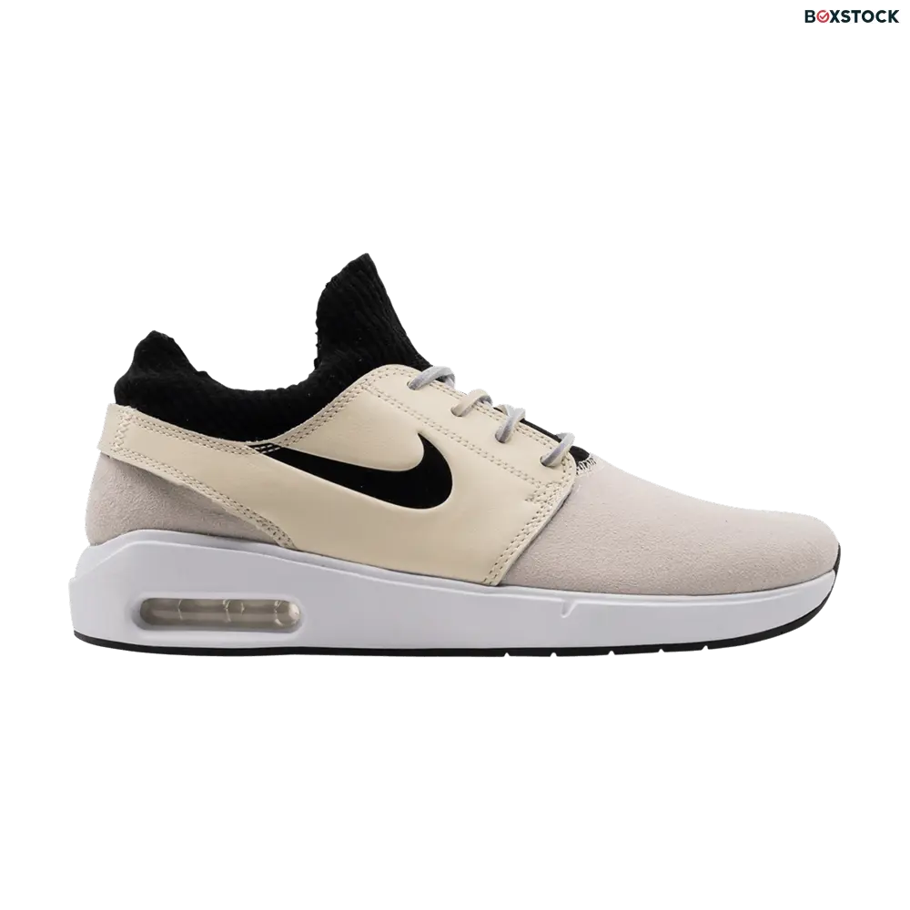 Nike Stefan Janoski Max 2 Premium SB 'Pale Ivory Black' White