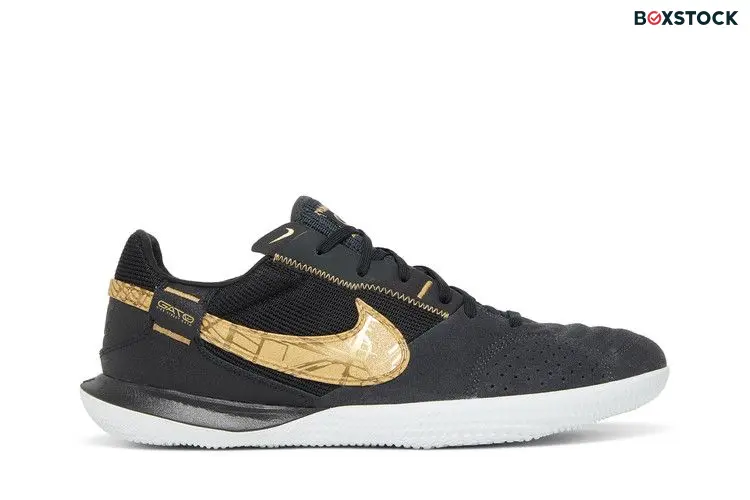 Nike Streetgato 'Dark Grey Metallic Gold' Black