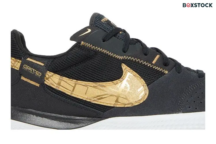 Nike Streetgato 'Dark Grey Metallic Gold' Black