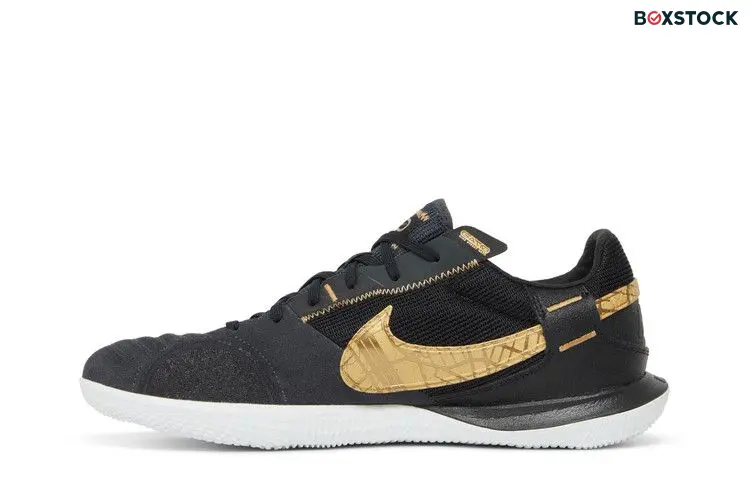 Nike Streetgato 'Dark Grey Metallic Gold' Black