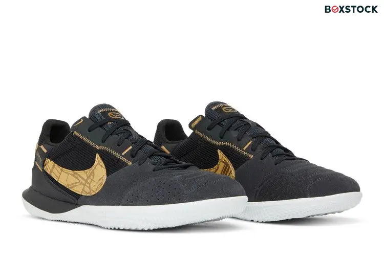 Nike Streetgato 'Dark Grey Metallic Gold' Black