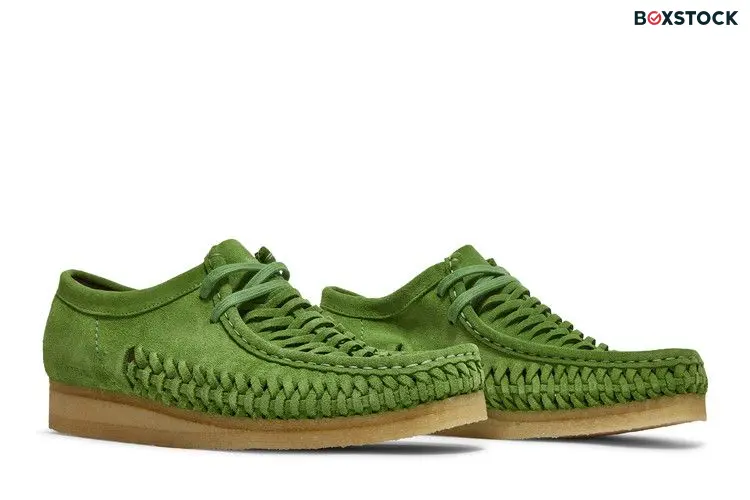 Clarks Supreme x Woven Wallabee 'Green'