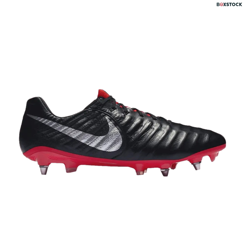Nike Tiempo Legend 7 Elite SG Pro 'Black Metallic Silver'