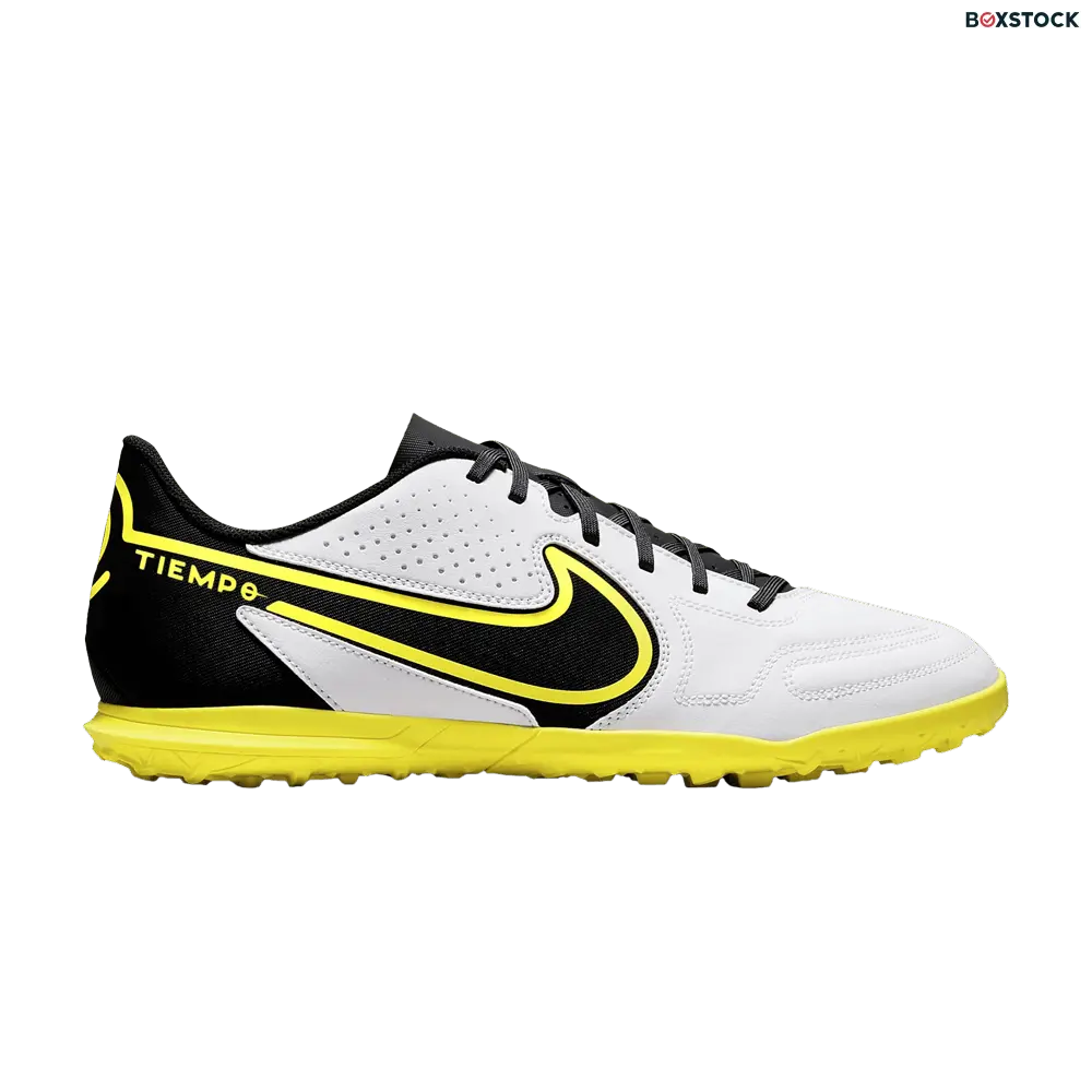 Nike Tiempo Legend 9 Club TF 'White Yellow Strike'