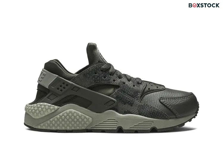 Nike Wmns Air Huarache Run Premium 'Python' Green