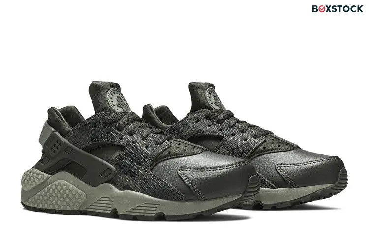 Nike Wmns Air Huarache Run Premium 'Python' Green