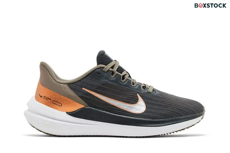 Nike Wmns Air Winflo 9 'Grey Metallic Copper'