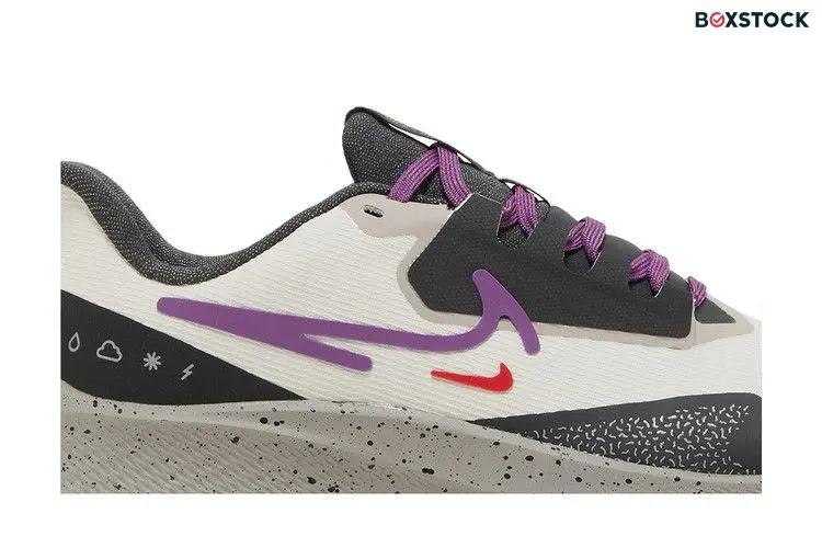 Nike Wmns Air Zoom Pegasus 39 Shield 'Light Bone Vivid Purple' Cream