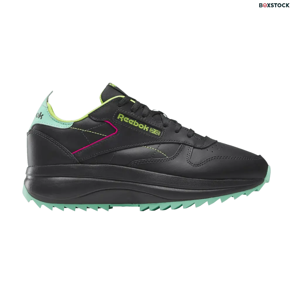 reebok Reebok Wmns Classic Leather SP Extra 'Black Laser Lime'