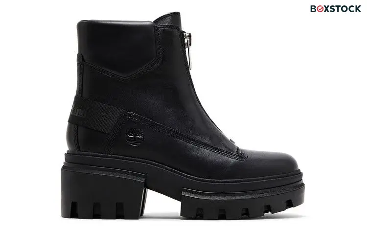 Timberland Wmns Everleigh Front-Zip Boot 'Triple Black'