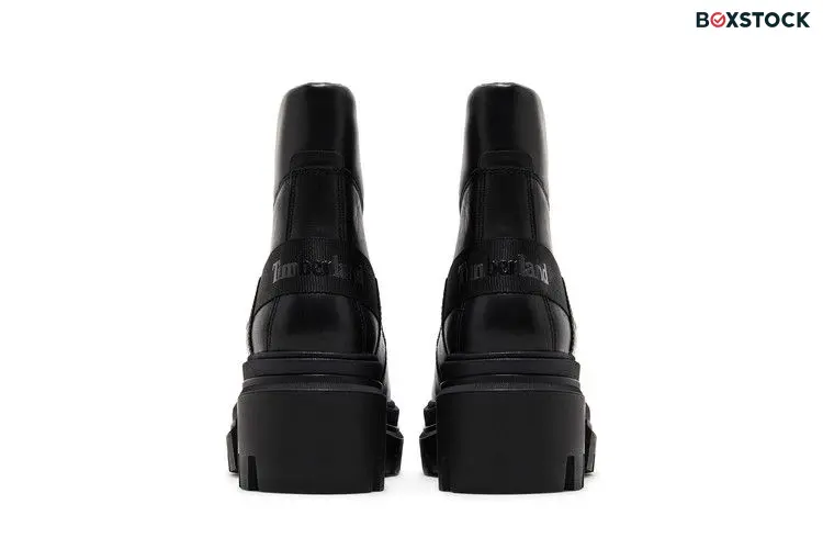 Timberland Wmns Everleigh Front-Zip Boot 'Triple Black'