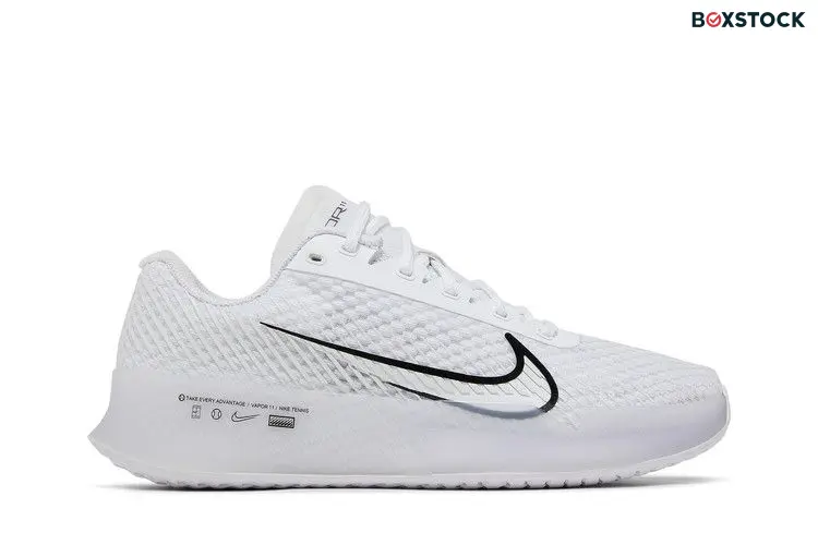 Wmns NikeCourt Air Zoom Vapor 11 HC 'White Black'