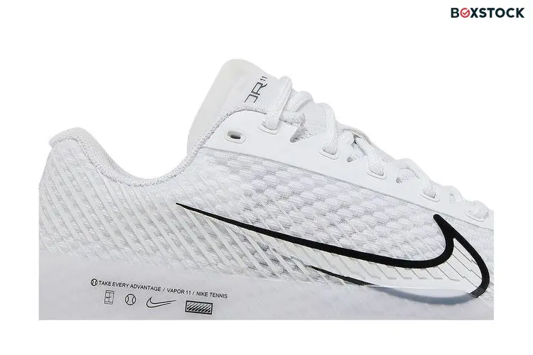 Wmns NikeCourt Air Zoom Vapor 11 HC 'White Black'