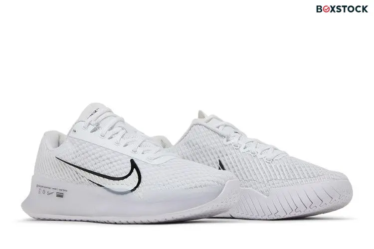 Wmns NikeCourt Air Zoom Vapor 11 HC 'White Black'