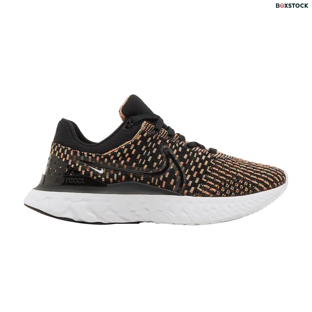 nike Nike Wmns React Infinity Run Flyknit 3 'Black Multi'