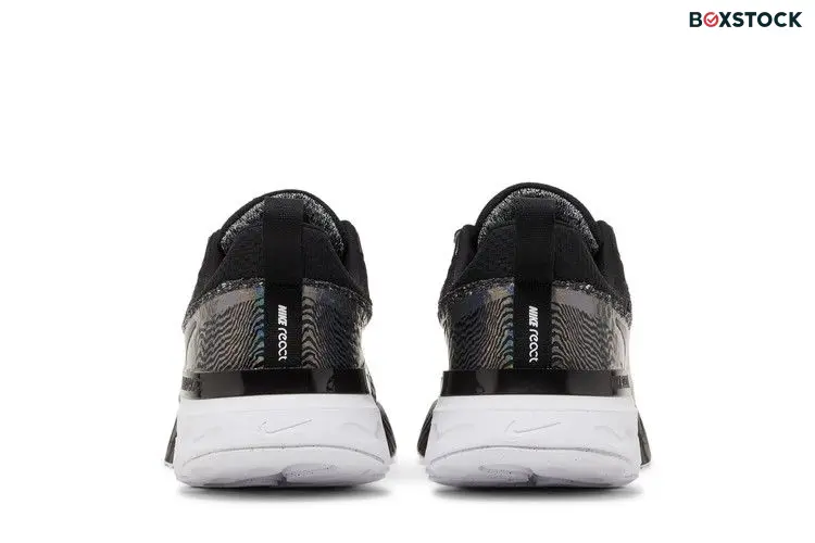 Nike Wmns React Infinity Run Flyknit 3 Premium 'Black Zebra Iridescent'