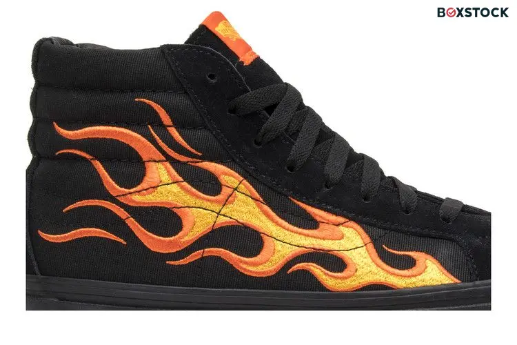 Vans WTAPS x Sk8 Hi LX 'Flame' Orange