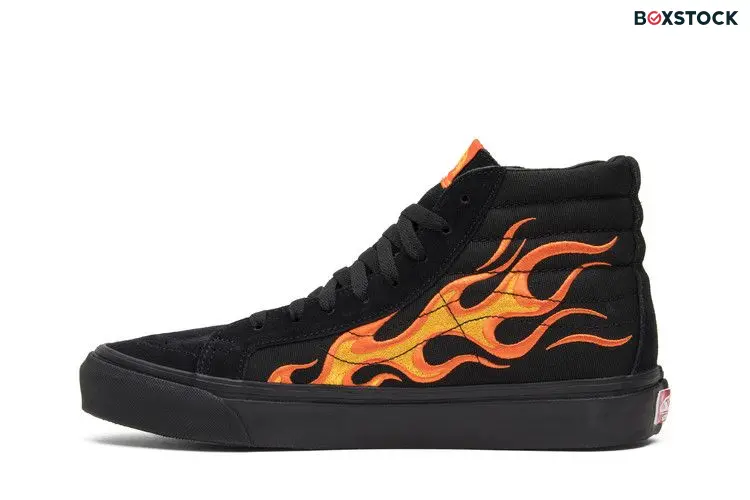 Vans WTAPS x Sk8 Hi LX 'Flame' Orange