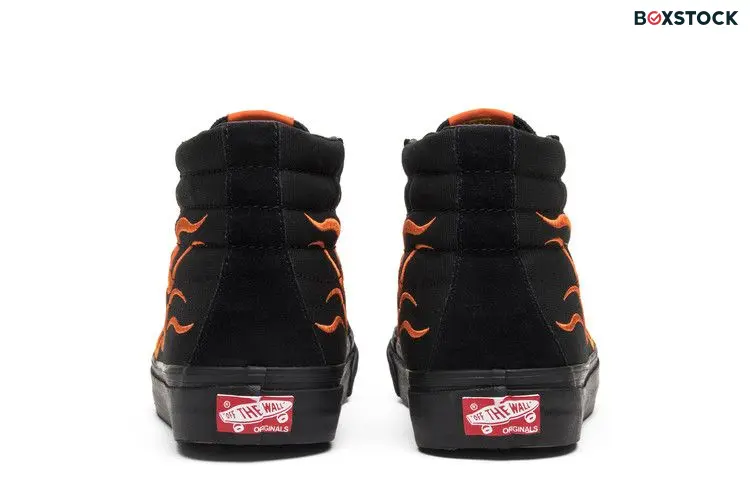 Vans WTAPS x Sk8 Hi LX 'Flame' Orange