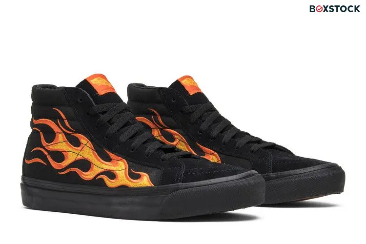 Vans WTAPS x Sk8 Hi LX 'Flame' Orange