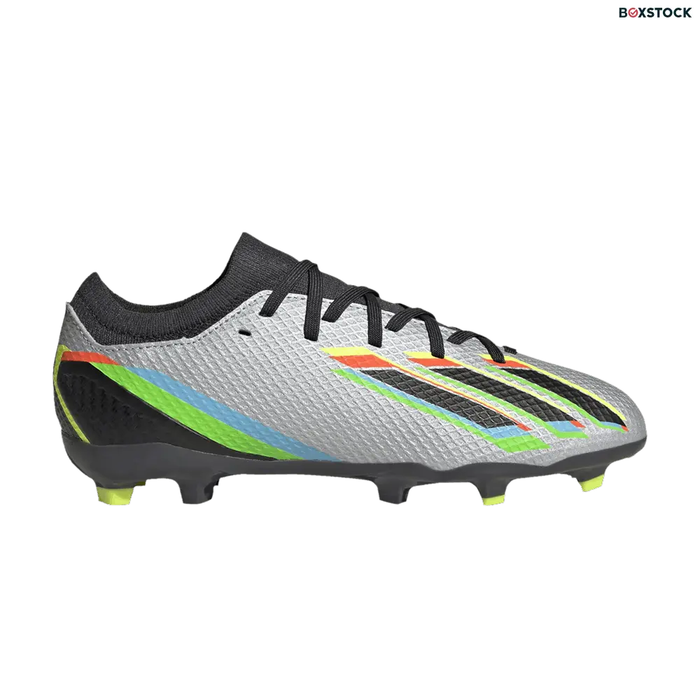 adidas adidas X Speedportal.3 FG J 'Silver Metallic Black'