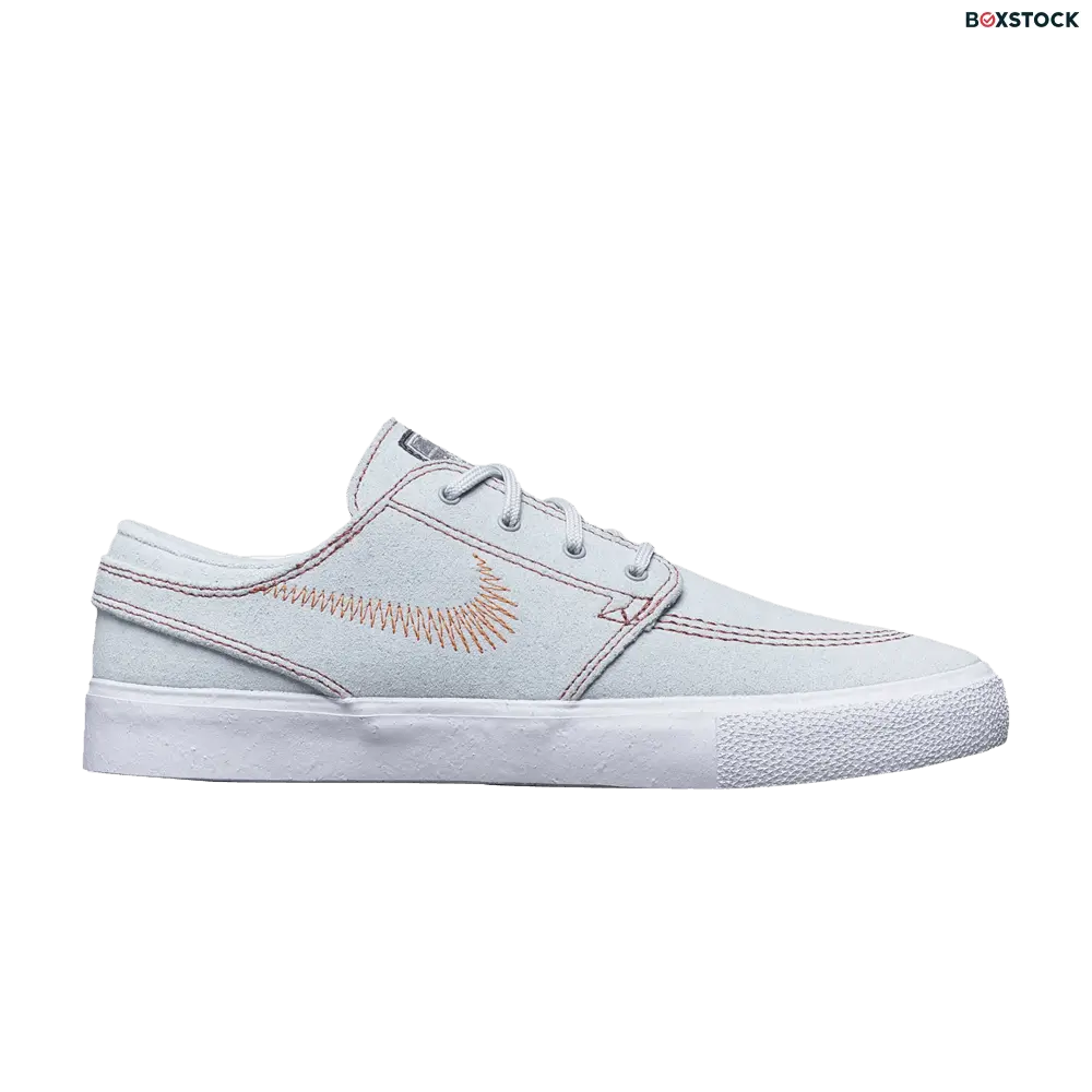 Nike Zoom Stefan Janoski FL RM SB 'Pure Platinum Monarch' White