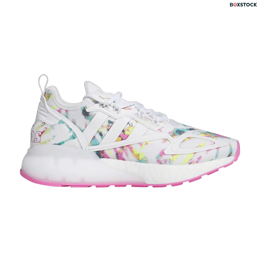 adidas ZX 2K Boost Big Kid 'Watercolor' Multi-Color