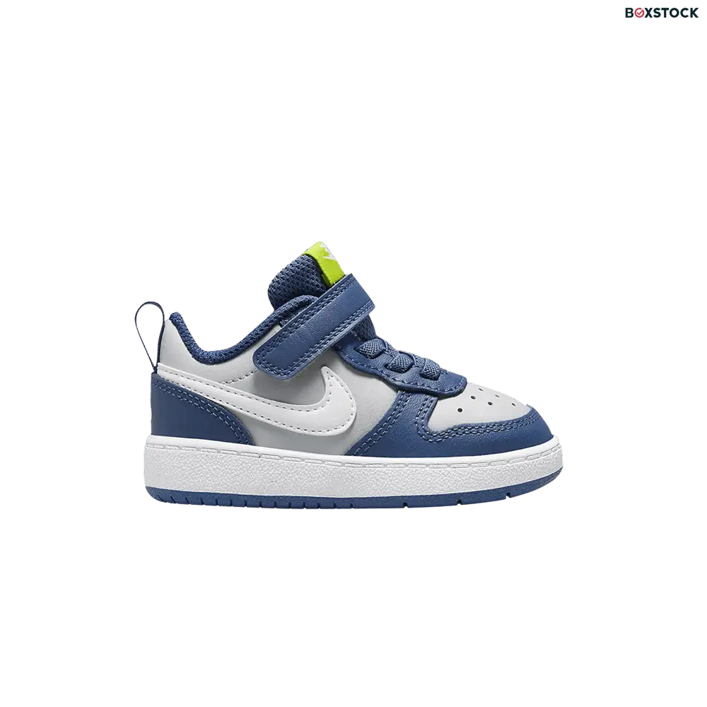 Nike Court Borough Low 2 Grey Fog Mystic Navy (TD)