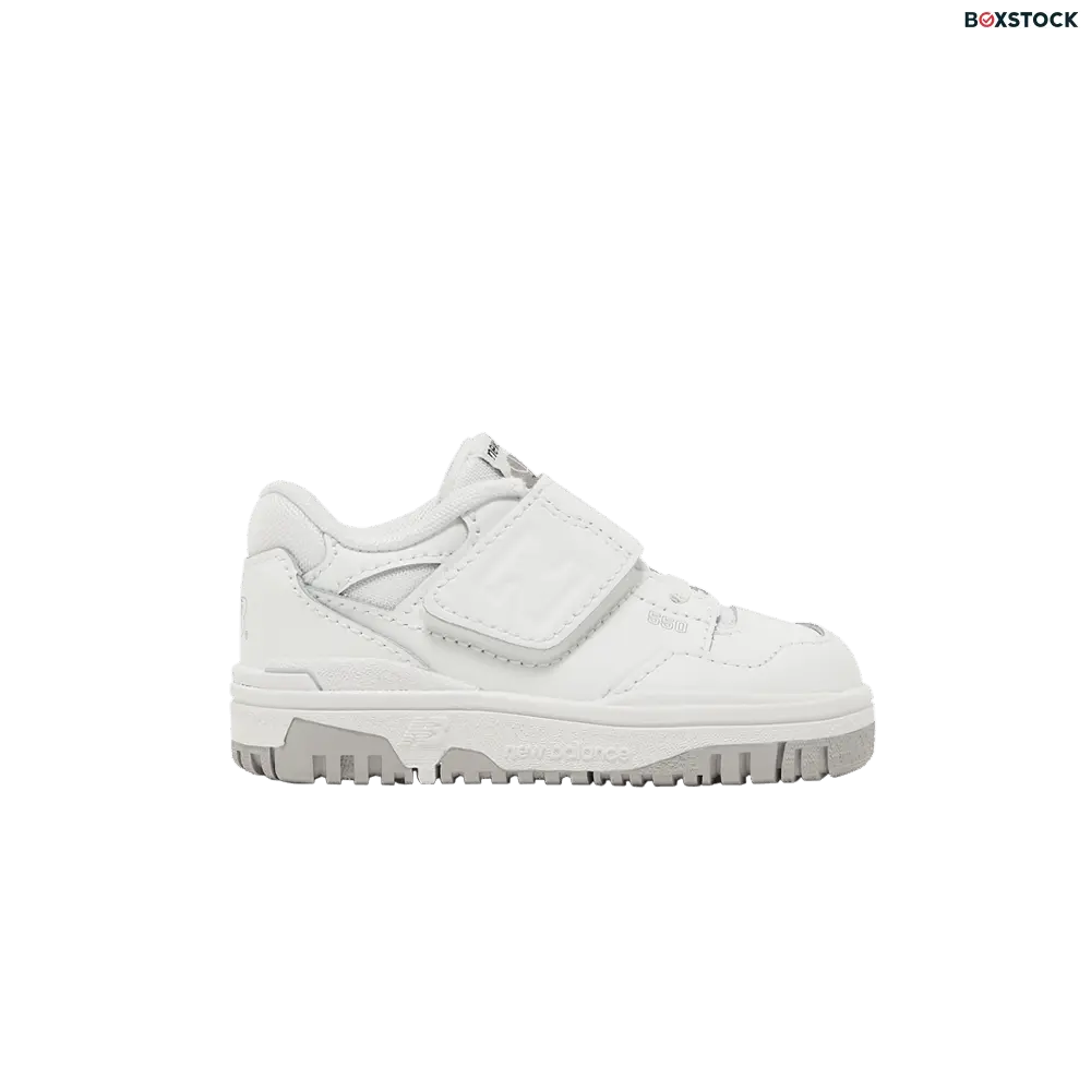 New Balance 550 Bungee Lace Strap White Grey (TD)