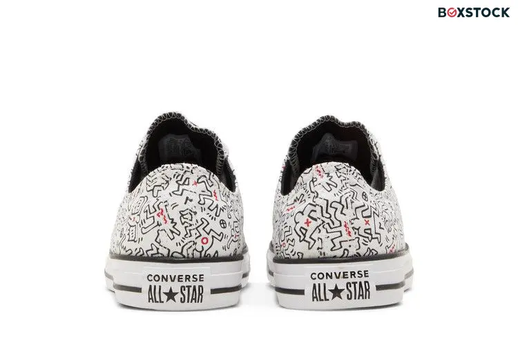 Converse Keith Haring x Chuck Taylor All Star Low 'Dancing Figures Allover Print' White