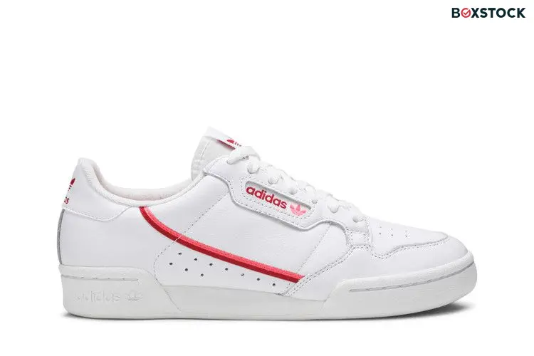 adidas Wmns Continental 80 'White Scarlet Flash Red'